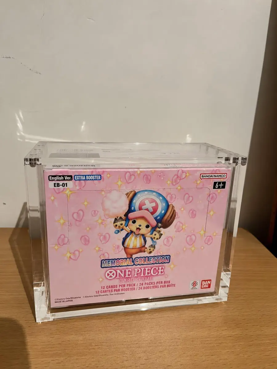 Display One Piece TCG dans une boîte de protection acrylique Treasure Sealed — photo 4