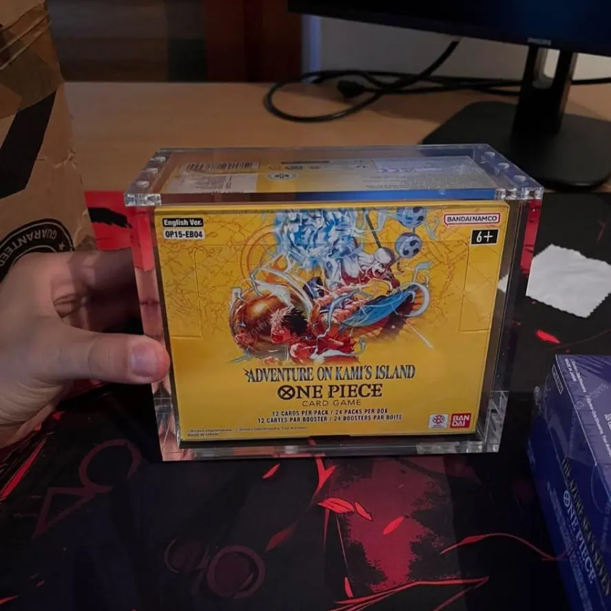 Caja de protección acrílica para display One Piece OP-15 Adventure on KAMI's Island