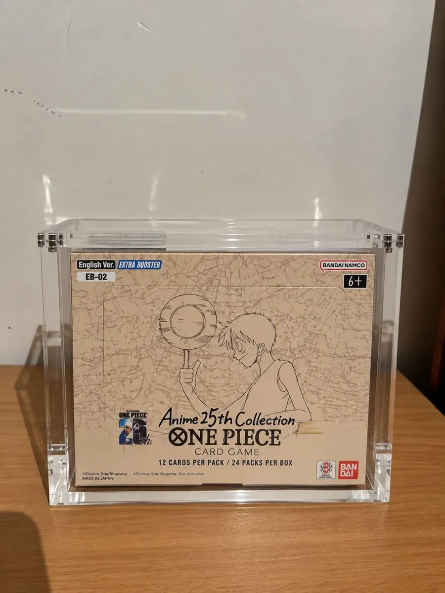 Box di protezione in acrilico per display One Piece EB-02 Anime 25th Collection